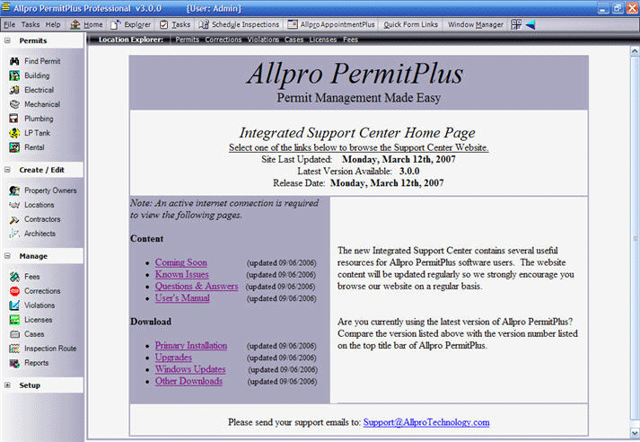 Permit Management software Image