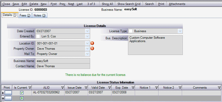 Permit Software Licenses Image